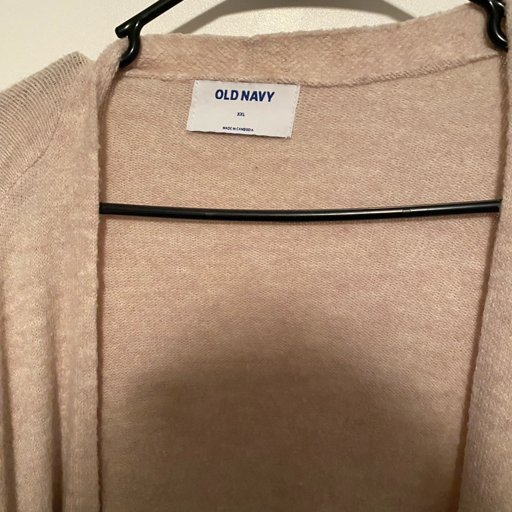 Light pink cardigan